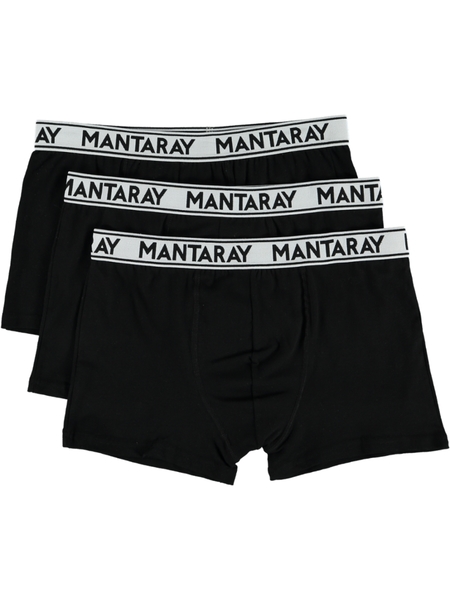 Mens 3 Pack Fitted Trunk