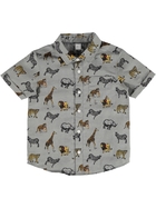 Toddler Boys Linen Rich Shirt