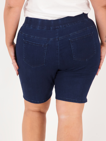 Womens Plus Size Soft Touch Jegging Short