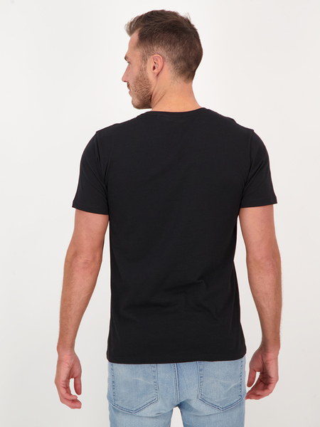 Mens Short Sleeve Organic V Neck T Shirt