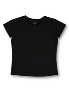 Girls Short Sleeve Organic Cotton T-Shirt