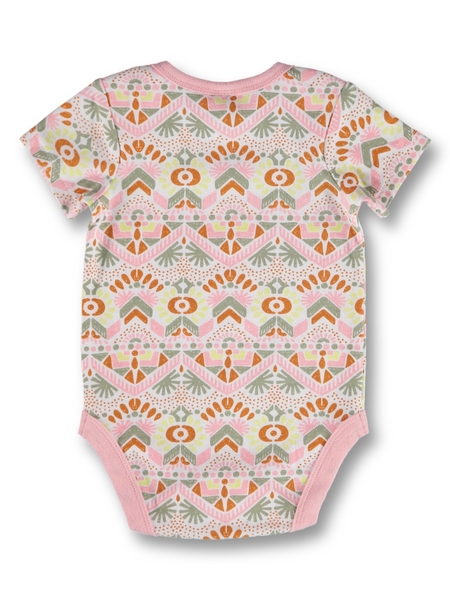 Baby Short Sleeve Print Bodysuit