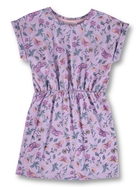 Toddler Girls Short Sleeve Printed Dress