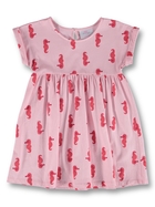 Toddler Girls Printed Babydoll Dress