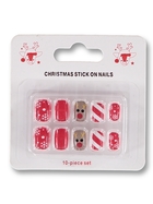 Christmas Stick on Kids Nails