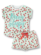 Toddler Girls Fashion Knit Pj Set