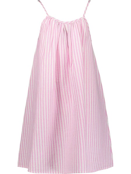 Girls Stripe Seersucker Dress