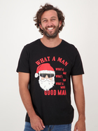 Mens Christmas Print T-Shirt