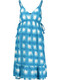Womens Tie Detail Strappy Dress