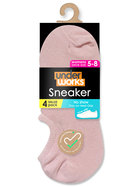 Underworks 4Pk Sneaker Sock Womens