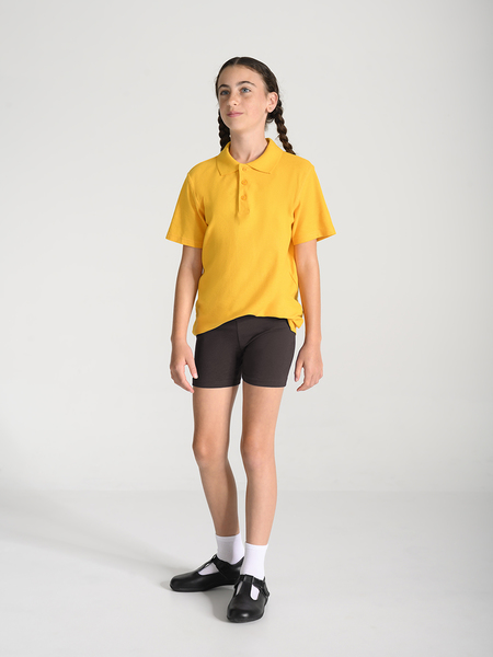 Girls School Bike Shorts - Black