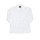 Long Sleeve School Blouse - White