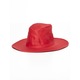 Kids School Wide Brim Hat - Red