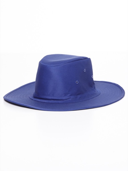 Kids School Wide Brim Hat - Royal Blue