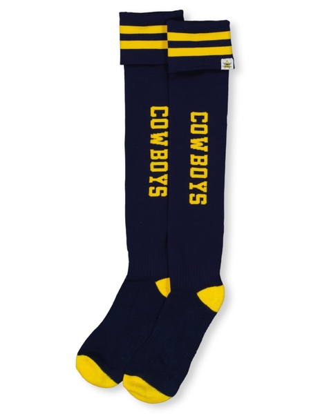 Cowboys NRL Mens Footy Socks