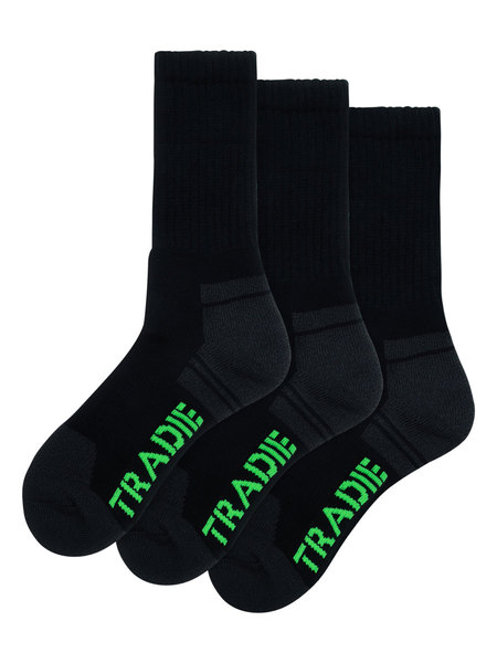 Mens Tradie 3Pk Work Socks
