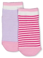 Kids 2 Pack Low Cut Jacquard Socks