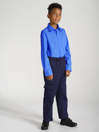 Long Sleeve School Shirt - Medium Blue