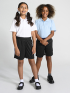 Kids School Unisex Mesh Shorts - Maroon